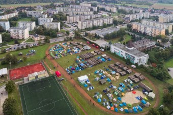 Odwiedziny skautów z Palestyny